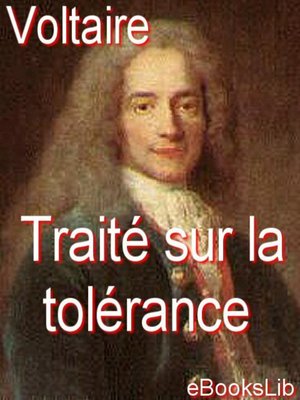 cover image of Traité sur la tolérance, à l'occasion de la mort de Jean Calas